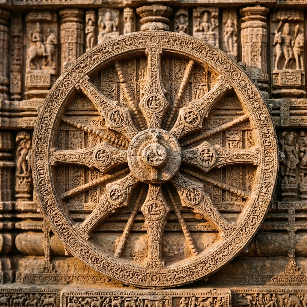 Konark Chakra Background